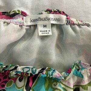 JohnPaulRichard Multicolor Floral Blouse